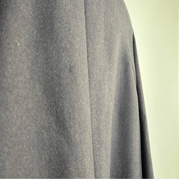 J. Crew Grey Wool Blend Double Breasted Funnel Neck Jacket 4 - Picture 13 of 13